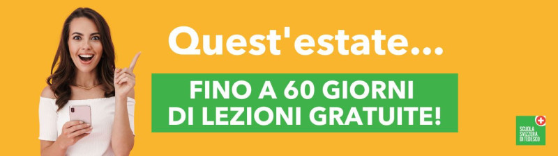 Offerta estiva - Scuola Svizzera di Tedesco